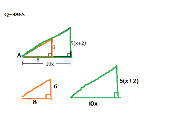 Q-3866 สามเหลี่ยมคล้าย