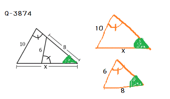 Q-3870 สามเหลี่ยมคล้าย ม.3